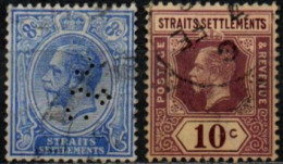 STRAITS SETTLEMENTS 1912-3 O - Straits Settlements