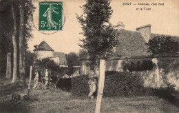 28 , Cpa  JOUY , Chateau , Coté Sud Et La Tour  (09454.MS4) - Jouy