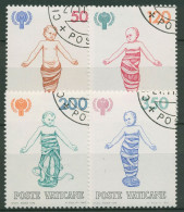 Vatikan 1979 Jahr Des Kindes Wickelkinder 755/58 Gestempelt - Used Stamps
