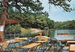 FRESNOY EN BASSIGNY-1965-Lac De L'Abbaye De Morimond (petite Animation, Pub MIKO )-terrasse De Café..cachet  Bourbonne - Otros & Sin Clasificación