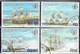 SEYCHELLES / Oblitérés /Used / 1999 - Expo Philatélique Melbourne / Navires A Voiles - Seychellen (1976-...)