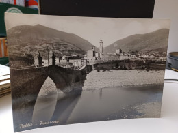 Cartolina Bobbio Provincia Piacenza Panorama  1956 - Piacenza