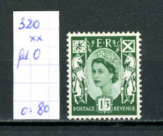 Grande-Bretagne    N° 320 Xx     Filigrane O - Unused Stamps