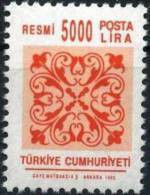 1995 TURKEY OFFICIAL STAMP MNH ** - Dienstzegels