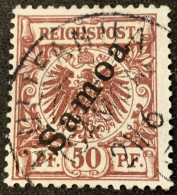 SAMOA.1899.COLONIE ALLEMANDE.MICHEL N°6. OBLITERE.24B6 - Samoa