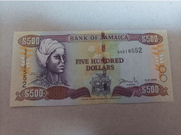 Billete De Jamaica De 500 Dólares, Año 2008, UNC - Jamaique