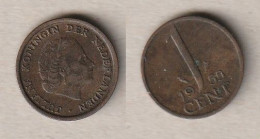 00154) Niederlande, 1 Cent 1955 - 1948-1980 : Juliana