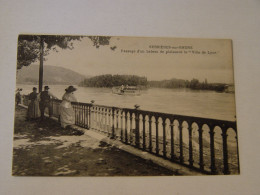 ARDECHE-SERRIERES-PASSAGE D'UN BATEAU DE PLAISANCE LE VILLE DE LYON ANIMEE - Serrières