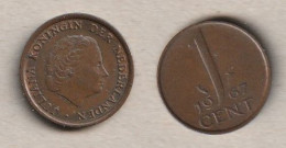 00148) Niederlande, 1 Cent 1967 - 1948-1980 : Juliana