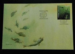 Åland FDC 2009 Diving, MiNo 311 - Sea, Shipwrecks - Aland