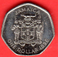 GIAMAICA - JAMAICA - 1996 - 1 Dollar - QFDC/aUNC - Come Da Foto - Jamaique