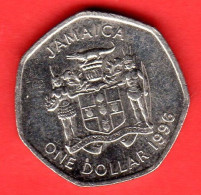 GIAMAICA - JAMAICA - 1996 - 1 Dollar - QFDC/aUNC - Come Da Foto - Jamaique