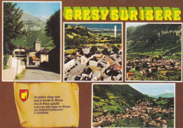 GRESY SUR ISERE --1991 -- Multivues  Avec Vues Aériennes ..beau Cachet  Grésy Sur Isère-73 - Gresy Sur Isere