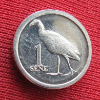 Samoa 1 Sene 2020 KM# 510 UNC Lt 1515 Bird Purple Swamp Hen *VT - Samoa