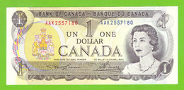 CANADA 1 DOLLARS 1973  P-85a(2)  UNC - Canada