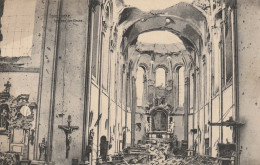 BELG366  --  ZONNEBEKE  --  DESTROYED CHURCH  --    DEUTSCHE FELDPOST 1915 - Zonnebeke