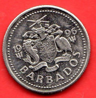 BARBADOS - 1996 - 10 Cents  - QFDC/aUNC - Come Da Foto - Barbados