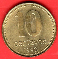 ARGENTINA - 1992 - 10 Centavos - QFDC/aUNC - Come Da Foto - Argentina