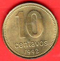 ARGENTINA - 1992 - 10 Centavos - QFDC/aUNC - Come Da Foto - Argentinië