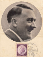 AUSTRIA 1942 - ANK 811 - LEOBEN Cancel On Postcard - Lettres & Documents
