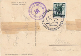 AUSTRIA 1938 - ANK 662 - Canceled On Postcard - Storia Postale