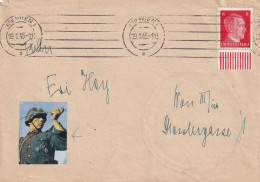 AUSTRIA 1945 - 8pf On Enveloppe - WIEN Cancel (19.1.) - Brieven En Documenten