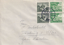 AUSTRIA 1939 - ANK732, 733 - Canceled On Enveloppe - Storia Postale