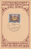 AUSTRIA 1943 - ANK 828 - FDC - Briefe U. Dokumente