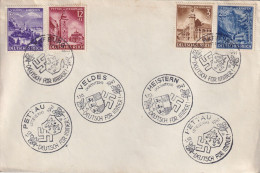 AUSTRIA 1941 - ANK 806-809 - Canceled (FDC + 2 Days) On Enveloppe - Lettres & Documents