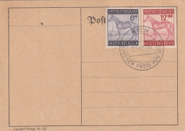 AUSTRIA 1943 - ANK 857, 858 Canceled On Postcard (FDC + 1 Day) - Gr. Preis V. Wien - Storia Postale