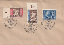 AUSTRIA 1942 - ANK 820-822 Canceled On Enveloppe "Europäischer Postkongress" - Storia Postale