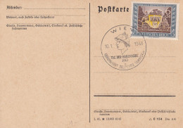 AUSTRIA 1943 - ANK 828 Canceled On Postcard - FDC - Briefe U. Dokumente