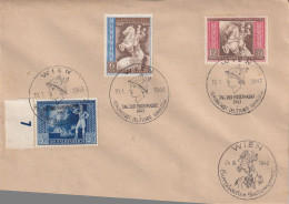 AUSTRIA 1942 - ANK 820-822 Canceled On Enveloppe "Europäischer Postkongress" - Covers & Documents