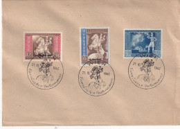 AUSTRIA 1942 - ANK 820-822 Canceled On Enveloppe "Europäischer Postkongress" - Brieven En Documenten