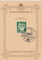 AUSTRIA 1941 - ANK 762 - FDC "Tag Der Briefmarke" - Lettres & Documents