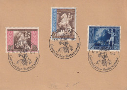 AUSTRIA 1942 - ANK 820-822 FDC "Europäischer Postkongress" - Briefe U. Dokumente