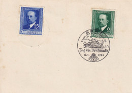 AUSTRIA 1941 - ANK 760, 761 - GRAZ Special Cancel - On 2. Kriegspostkarte - Storia Postale