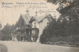 BELG372  --   HAVERSIN  --  CHATEAU DE LA FONTAINE LIBION  --    1914 - Ciney