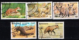 BOTSWANA / Oblitérés /Used / 1977 - Animaux En Danger - Botswana (1966-...)