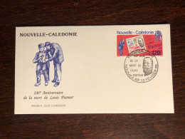 NEW CALEDONIA NOUVELLE CALEDONIE FDC COVER 1995 YEAR PASTEUR HEALTH MEDICINE - Storia Postale