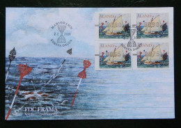 Åland FDC 2009 Machine Stamps Sailboat And Buoys, ATM Labels, MiNo 20 - Sea Marker, Sailing Ship - Aland