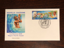 NEW CALEDONIA NOUVELLE CALEDONIE FDC COVER 2005 YEAR WHO HEALTH MEDICINE - Storia Postale