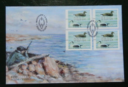 Åland FDC 2012 Machine Stamps Wooden Bird Decoys, ATM Labels, MiNo 23 - Aland