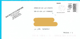 Montimbrenligne Courrier Suivi Globe Terrestre Toshiba Sans Flamme Qui N'a Pas Oblitéré Le MTEL - Druckbare Briefmarken (Montimbrenligne)