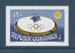 AUSTRIA 1998 Winter Olympic Games / Nagano : Single Stamp UM/MNH - Invierno 1998: Nagano