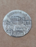 Athens 2004 Paralympics - Small 3D Sample With Acropolis & The Temple Of Parthenon,useful For The Creation Of The Medal - Bekleidung, Souvenirs Und Sonstige