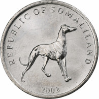 Somaliland, 20 Shillings, 2002, Acier Inoxydable, SPL, KM:6 - Somalie