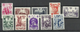 RUSSLAND RUSSIA 1939 Michel 699 - 708 * - Ongebruikt