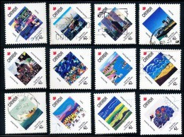 Canada (Scott No.1420-31 - Jour Du Canada / 1992 / Canada Day) [o]  TB / VF - Used Stamps