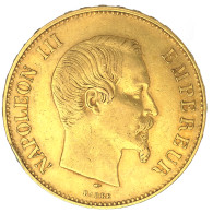 Second-Empire- 100 Francs Napoléon III Tête Nue 1857 Paris - 100 Francs-or